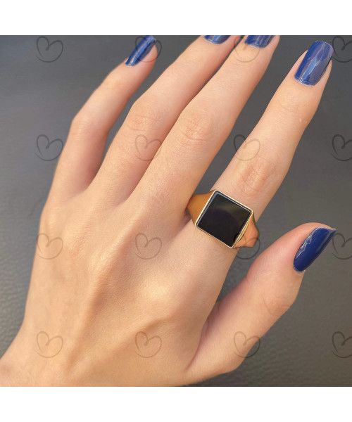 Anel Comendador Ouro 18k
