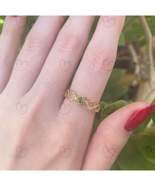 Anel Medicina 2 Cobras Ouro 18k