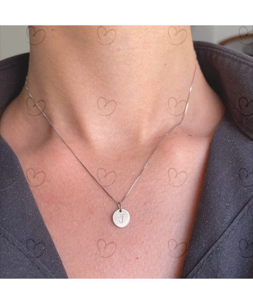 Corrente Veneziana Branca Ouro 18k