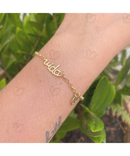 Pulseira Portuguesa Vida Ouro 18k