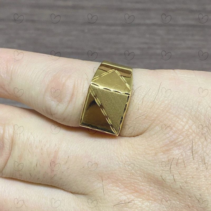 Anel Masculino Diamantado Ouro 18k