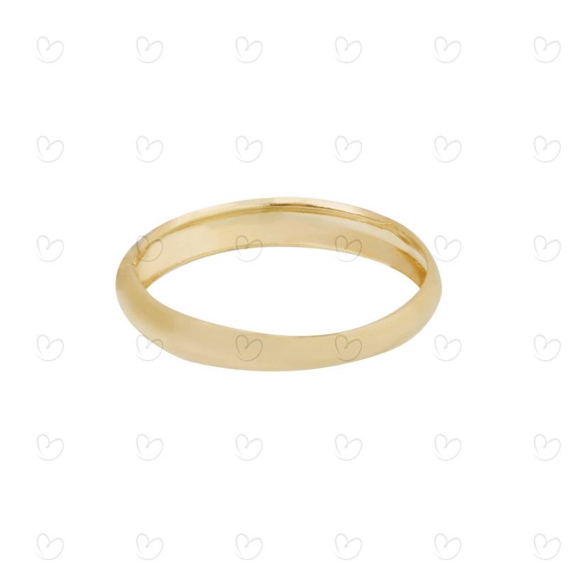 Anel Aparador Quadriculado Tricolor Ouro 18k