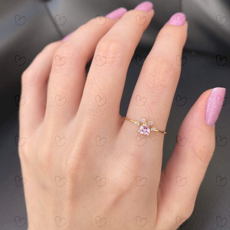 Anel Patinha Pet Ouro 18k