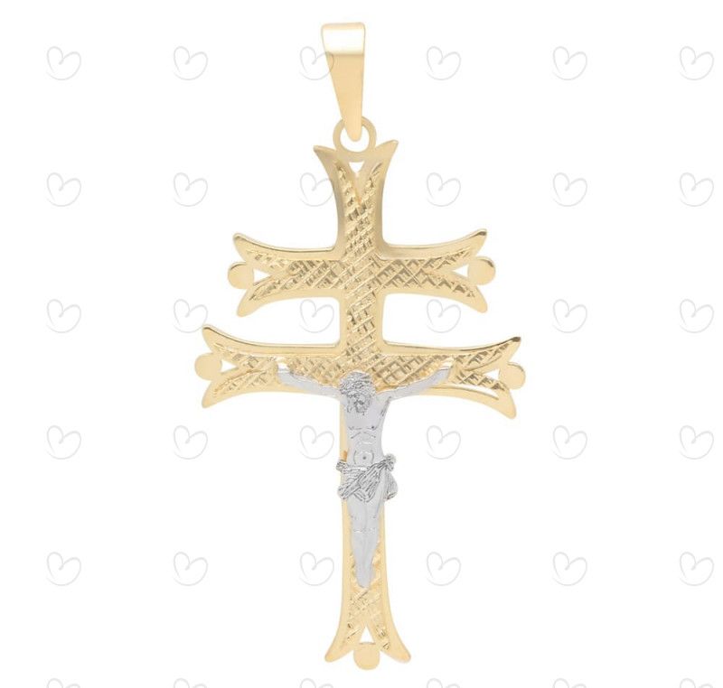 Pingente Crucifixo Ouro 18k