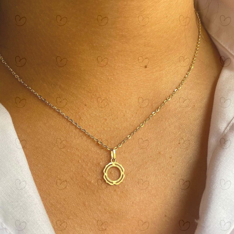 Pingente Ho'oponopono Ouro 18k