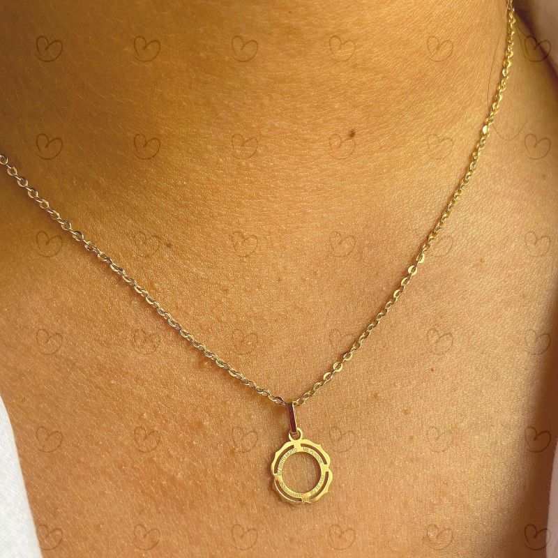 Pingente Ho'oponopono Ouro 18k