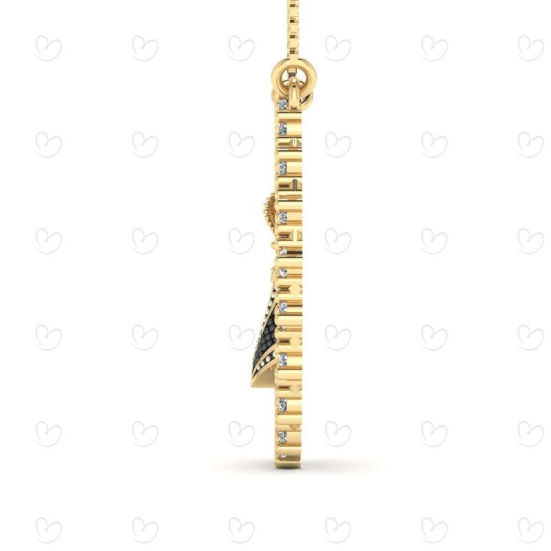 Gargantilha Nossa Senhora Aparecida Ouro 18k