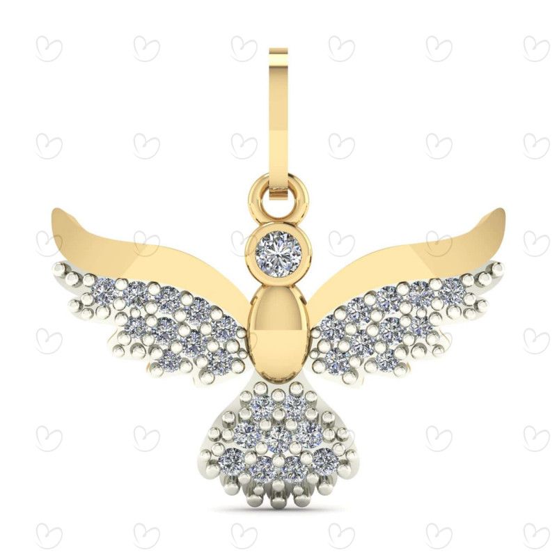 Pingente Espírito Santo Ouro 18k