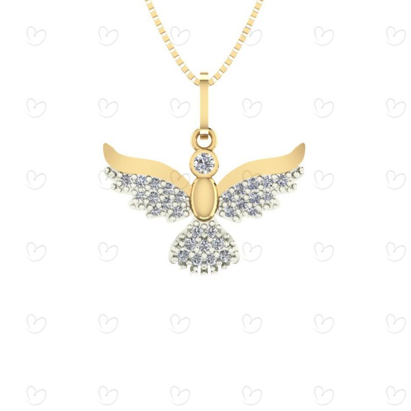 Pingente Espírito Santo Ouro 18k
