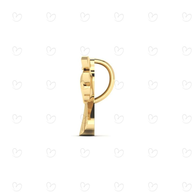 Pingente Espírito Santo Pequeno Ouro 18k
