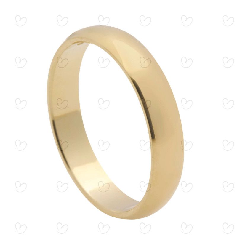 Aliança Comfort Anatômica 5.9mm Ouro 18k