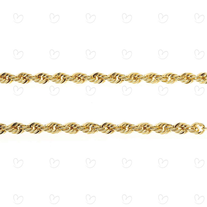 Corrente Cordão Baiano 40cm Ouro 18k