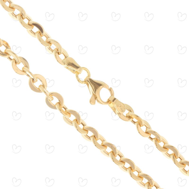 Corrente Bailarina Grossa Ouro 18k
