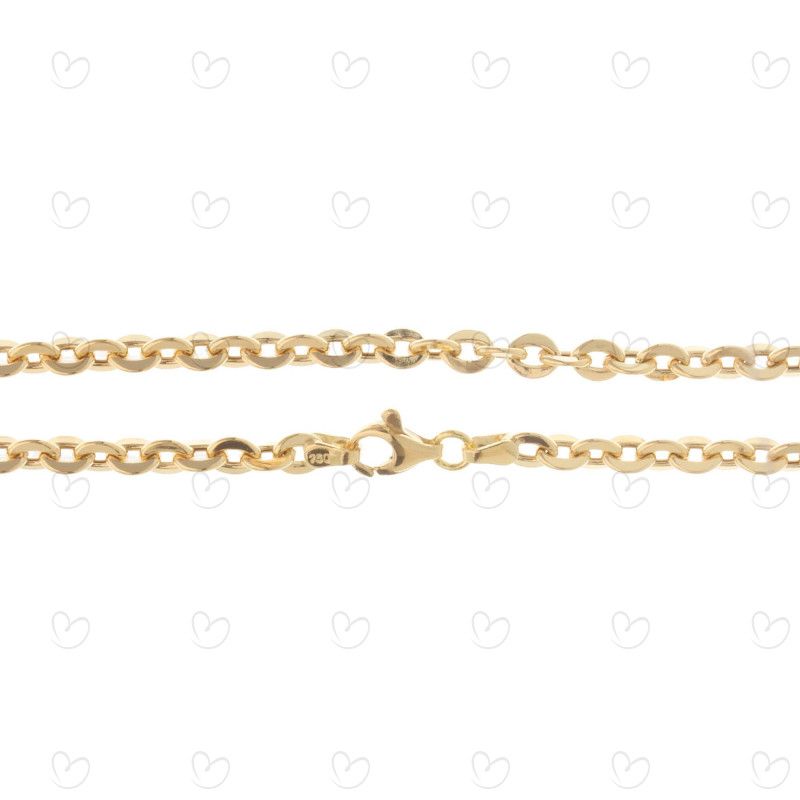 Corrente Bailarina Grossa Ouro 18k