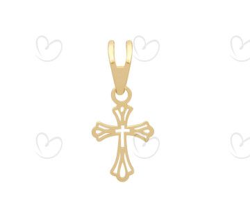 Pingente Cruz Ouro 18k