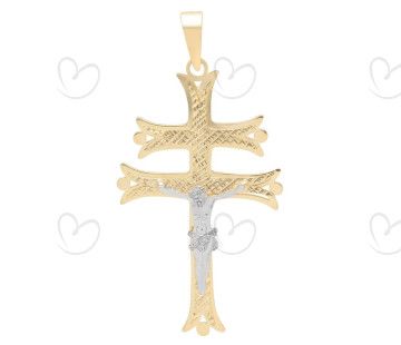 Pingente Crucifixo Ouro 18k
