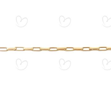 Pulseira Malha Cartier 20cm Ouro 18k