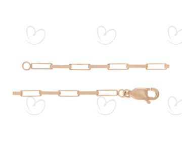 Corrente Veneziana Longa GG 60cm Ouro 18k