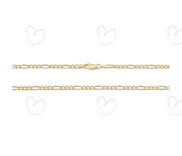 Corrente 3x1 2.8mm Ouro 18k