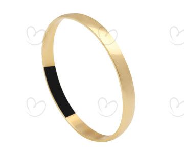 Aliança Lisa Abaulada 2mm Ouro 18k