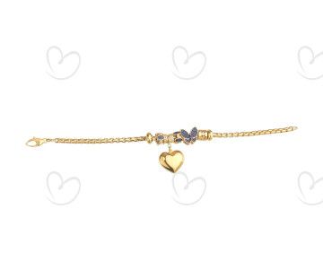 Pulseira Milano Moment Borboleta Ouro 18k