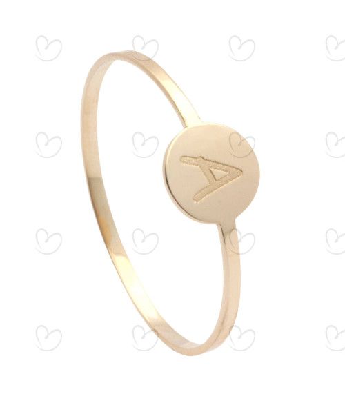 Anel Chapinha A Ouro 18k