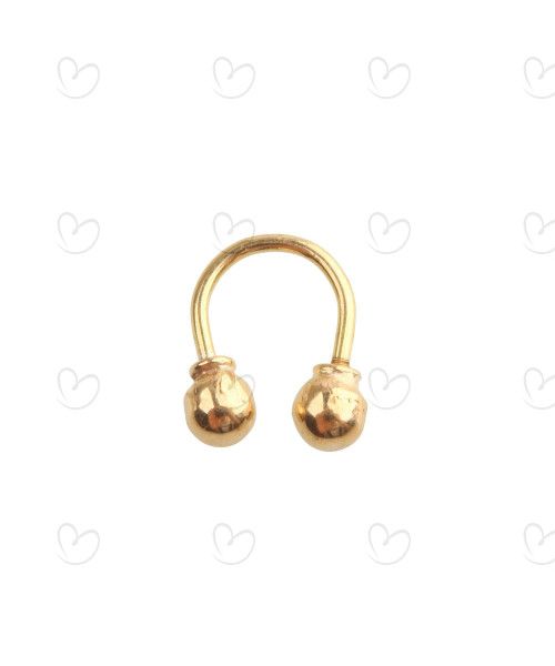 Piercing de Nariz Argola Septo Ouro 18k