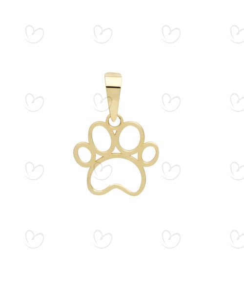Pingente Patinha Vazada Ouro 18k