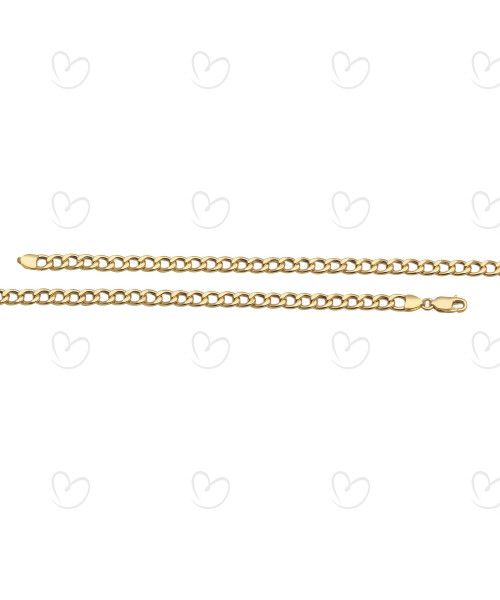 Pulseira Groumet Ouro 18k