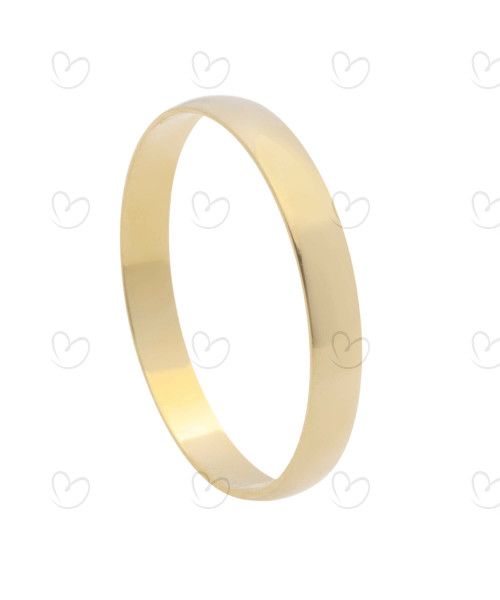Aliança Redonda Fina 2.8mm Ouro 18k