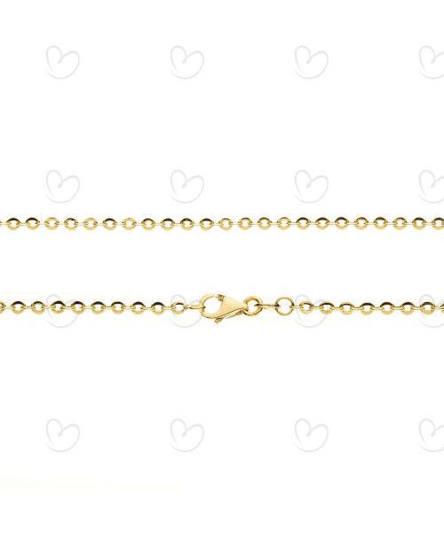 Corrente Malha Bailarina Fininha P Ouro 18k