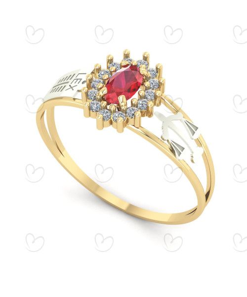 Anel Formatura Oval Grande Direito Ouro 18k