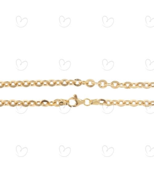Corrente Bailarina Grossa Ouro 18k