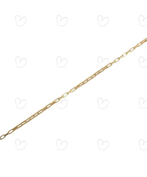 Corrente Cartier Alongada 60cm Ouro 18k