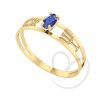 Anel Formatura Aro Duplo Oval Psicologia Ouro 18k
