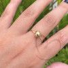 Anel Bola Lisa 7mm Ouro 18k
