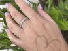 Anel Cravejado com Zircônias Ouro 18k