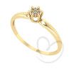 Anel Chuveiro Coroa com Diamante Ouro 18k