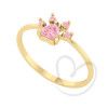 Anel Patinha Pet Ouro 18k