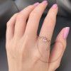 Anel Patinha Pet Ouro 18k