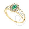 Anel Formatura Oval Grande Medicina Ouro 18k