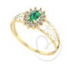 Anel Formatura Oval Grande Fisioterapia Ouro 18k