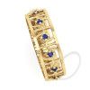 Anel Formatura Psicologia Trabalhado Feminino Ouro 18k