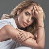 Anel Prego Cravejado Fininho Ouro 18k