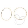 Brinco Argola Redondo 4,2cm Ouro 18k