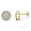 Brinco Chuveiro Redondo Ouro 18k