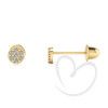 Brinco Baby Redondo Ouro 18k
