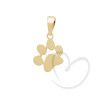 Pingente Pet Patinha Lisa Ouro 18k