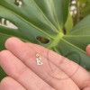 Pingente Letra E Pequena Ouro 18k