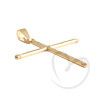 Pingente Cruz 21mm x 28mm Diamantada Ouro 18k